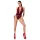 Noir Kink Royal - transparent body - röd - L