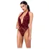 Noir Kink Royal - transparent body - röd - L