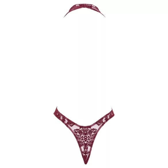 Noir Kink Royal - transparent body - röd - L