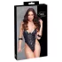 Cottelli - bondagebody med kedjor (svart)