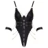Cottelli - bondagebody med kedjor (svart)