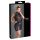 Cottelli Plus Size - glittrig chiffongklänning (svart)