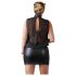 Cottelli Plus Size - glittrig chiffongklänning (svart)