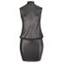Cottelli Plus Size - glittrig chiffongklänning (svart) - 2XL