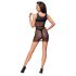 Cottelli - Transparent partyset (svart)