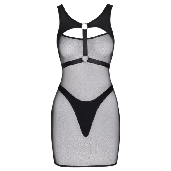 Cottelli - Transparent partyset (svart) - L