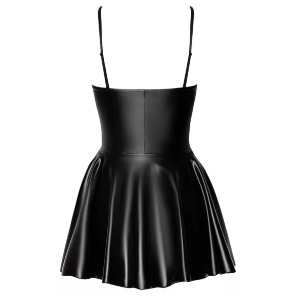 Noir Libido - mini klänning - matt - svart