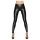 Noir - långa, glänsande leggings (svart) - M