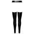 Noir - glansiga strumpbyxor - chaps (svart)