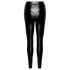 Noir - leggings - glansig - svart - M