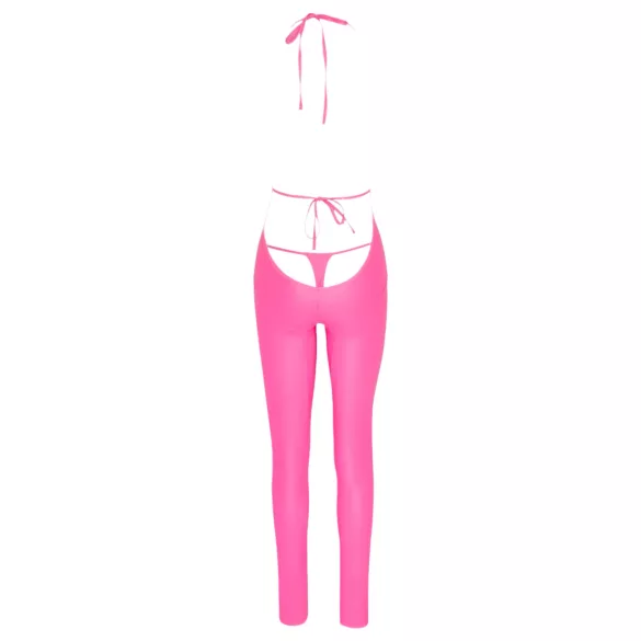 Cottelli Party - Overall med djup rygg (rosa) - L