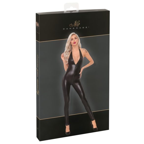 Noir - Halterneck Jumpsuit (Svart)