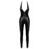 Noir - Halterneck Jumpsuit (Svart) - XL