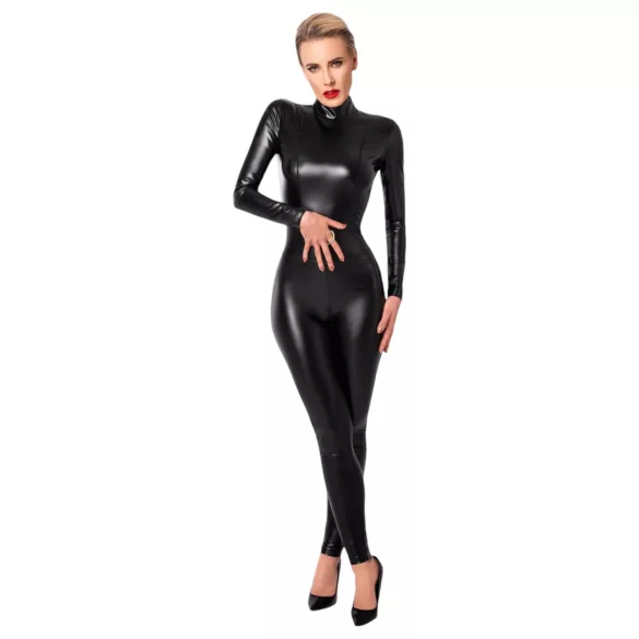 Noir - Dragkedja overall (svart) - M