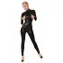 Noir - Dragkedja overall (svart) - M