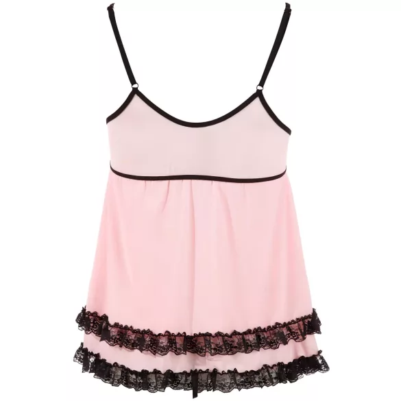 Cottelli - babydoll - spetsvolang - svart - L