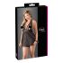 Cottelli Plus Size - spets babydoll (svart)
