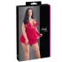 Cottelli Plus Size - babydoll spets röd - plus size undertøy