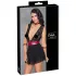 Cottelli Bondage - Halterneck spets babydoll (svart)