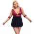 Cottelli Bondage Plus Size - Babydoll (röd)