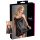 Cottelli - Satin nattlinne (svart) - M