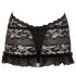 Cottelli - Halterneck spets mini (svart) - M