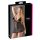 Cottelli Plus Size - spetsnattlinne, svart