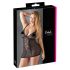 Cottelli Plus Size - spetsnattlinne, svart