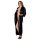 Cottelli - Satin Morgonrock (svart) - L/XL