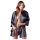 Cottelli – Satängspets, kort kimono (svart) - L/XL