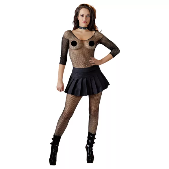 Cottelli - Plisserad minikjol - svart - M