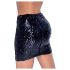 Cottelli Party - Glittrig kjol (svart) - M