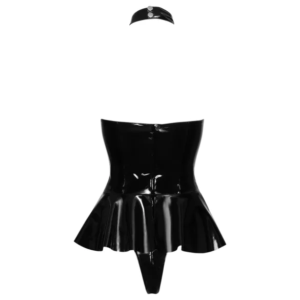 Black Level - body med halshalsband - svart - M