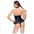 Black Level - body med halshalsband - svart - L