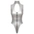 Black Level - body med halsband (silver)