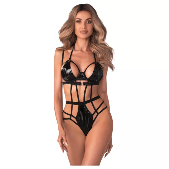 Obsessive Keira - body med band - svart - L/XL
