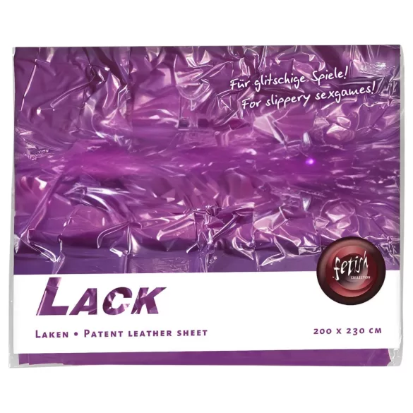 Lack lakan - lakan - vattentät - 200x220cm - lila