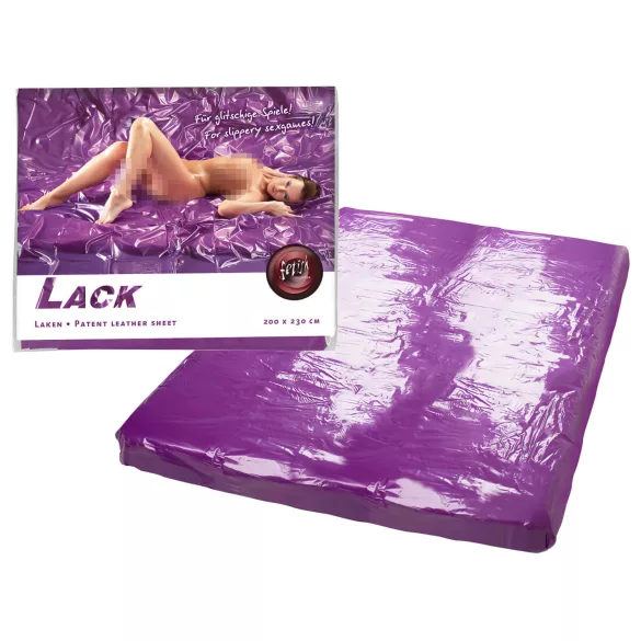 Lack lakan - lakan - vattentät - 200x220cm - lila