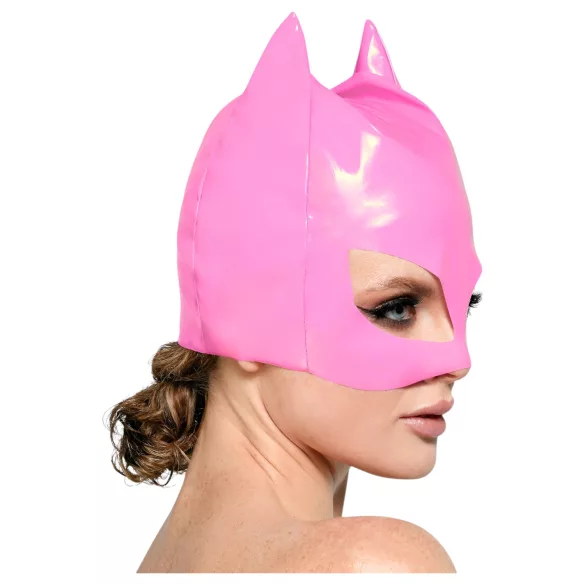 Black Level - kattmask i lack - rosa