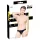 Black Level - herrtanga - klassisk design - lack - svart