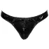 Black Level - herrtanga - klassisk design - lack - svart - L