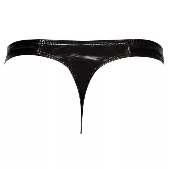Black Level - herrtanga - klassisk design - lack - svart - L