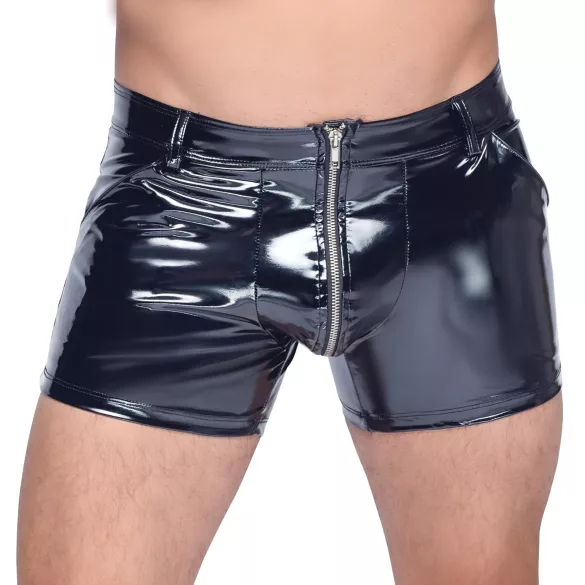 Black Level - herrshorts med sidficka - lack - svart - M