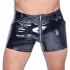 Black Level - herrshorts med sidficka - lack - svart - M