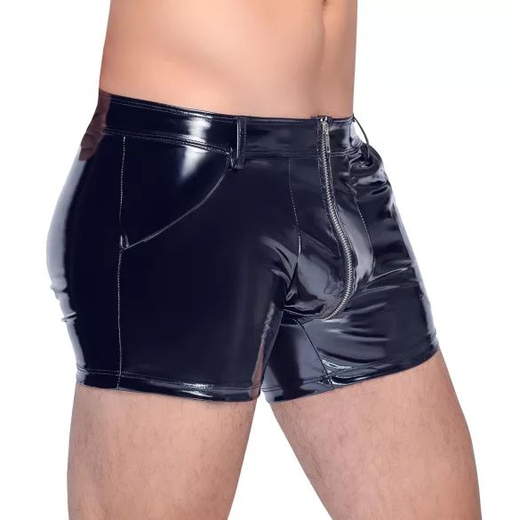 Black Level - herrshorts med sidficka - lack - svart - M