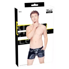 Black Level - herrshorts med sidficka - lack - svart - L