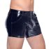 Black Level - stilrena herrshorts i svart lack - L