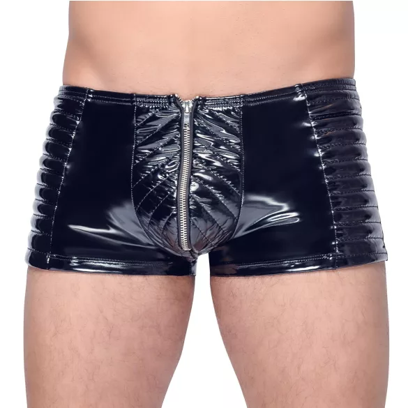 Black Level - herrshorts med dragkedja - svart