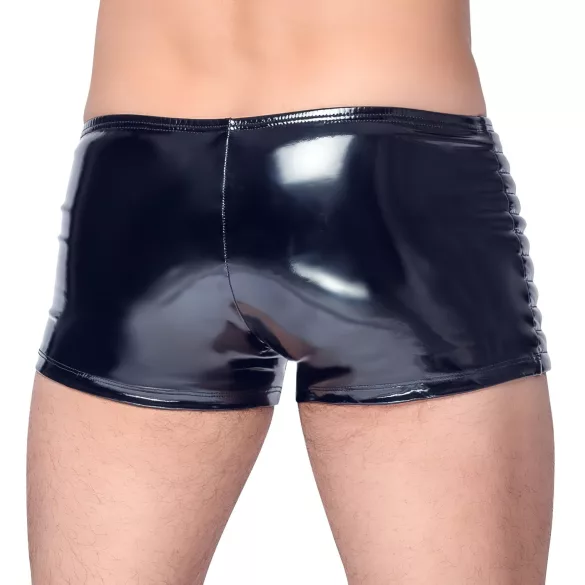Black Level - herrshorts med dragkedja - svart