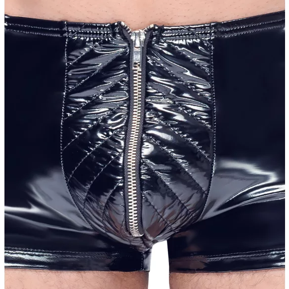Black Level - herrshorts med dragkedja - svart